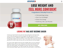 Tablet Screenshot of lipofuze.com